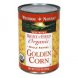 golden corn organic whole kernel