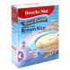 Beech-nut good evening cereal for baby whole grain brown rice, stage 2 Calories