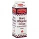 McArthur Dairy heavy whipping cream Calories
