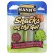 snacks on the go! celery, carrots & sugar snap peas lite ranch dip