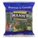 Manns sunny shores broccoli & carrots Calories