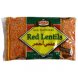 red lentils all natural Ziyad Nutrition info