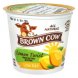 Brown Cow low fat 8oz lemon twist Calories