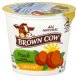 Brown Cow low fat 8oz peach Calories