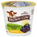Brown Cow low fat 8oz boysenberry Calories