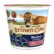 Brown Cow blueberry cream top yogurt Calories