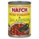 tomatoes & jalapenos diced, medium