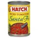 Hatch diced tomatoes sante fe, medium Calories
