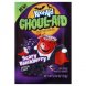 Kool-Aid Powdered ghoul-aid drink mix unsweetened, scary blackberry Calories
