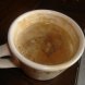 Second Cup espresso con panna no whipped cream, double Calories