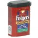 Folgers cafe latte coffee house beverage mix decaf, vanilla vibe Calories