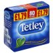 Tetley tea bags Calories