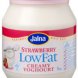 Jalna low fat strawberry yoghourt Calories