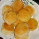 biscuits, plain or buttermilk, refrigerated dough, lower fat, baked