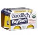 GoodBelly probiotic drink big shot, lemon ginger flavor Calories