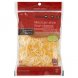 shredded cheese mexican style four-cheese blend, reduced fat, 2% milk