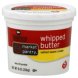 whipped butter salted, sweet cream