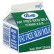 Purity Dairies fat free skim milk Calories