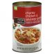 soup ready-to-serve, chunky, chicken & sausage gumbo