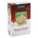 crackers baked whole wheat, woven wheats, reduced fat