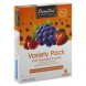 fruit flavored snacks assorted, variety pack