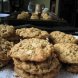 cookies, oatmeal, prepared from recipe, with raisins