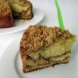 coffeecake, cinnamon with crumb topping, dry mix, prepared