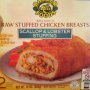 Barber Foods stuffed chicken breast scallop lobster Calories