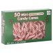 mini candy canes peppermint flavor