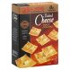 gold emblem crackers snack, baked cheese