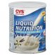 CVS liquid nutrition vanilla shake mix Calories
