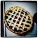 pie, blueberry, prepared from recipe