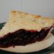 pie, blueberry, commercially prepared