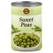 CVS gold emblem sweet peas Calories