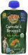 Earths Best carrots 2nd: vegetables, fruits and blends Calories