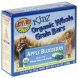 apple blueberry whole grain bars earth 's best kidz/whole grain bars