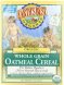 oatmeal cereal whole grain, organic, with bananas