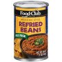 Food Club refried beans fat free, mexican style Calories