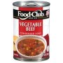 Food Club condensed vegetable beef soup Calories