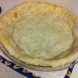 pie crust, standard-type, prepared from recipe, baked