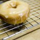 doughnuts, yeast-leavened, glazed, unenriched (includes honey buns)