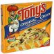 Tonys Pizza vegetable pizza, original crust Calories