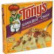 Tonys Pizza sausage & pepperoni pizza, super rise crust Calories