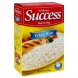 boil-in-bag white rice enriched precooked