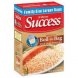 Success brown rice whole grain boil in bag rice Calories