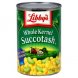 Libbys whole kernel succotash Calories