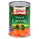 Libbys carrots sliced Calories
