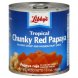 Libbys tropical chunky red papaya in light syrup and passion fruit juice Calories