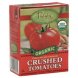 natural foods - organic crushed tomatoes