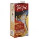 Pacific Foods rice non-dairy beverage low fat plain Calories